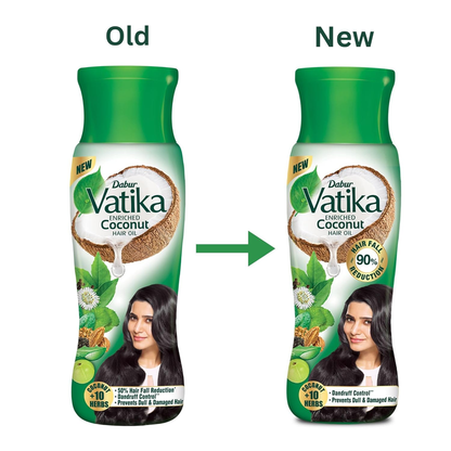 Dabur Vatika Enriched Coconut Hair Oil - 300 ml