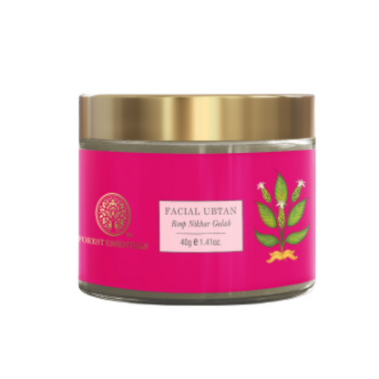 Forest Essentials Facial Ubtan Roop Nikhar & Gulab - 40 gm