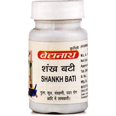 Baidyanath Jhansi Shankh Bati - 40 tabs - Pack of 1