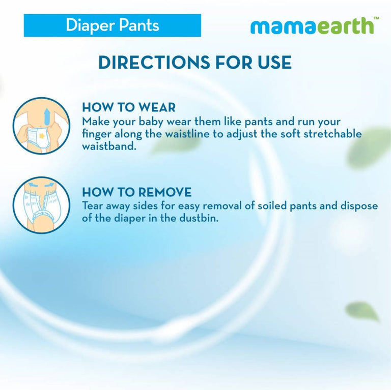 Mamaearth Plant-Based Diaper Pants - S
