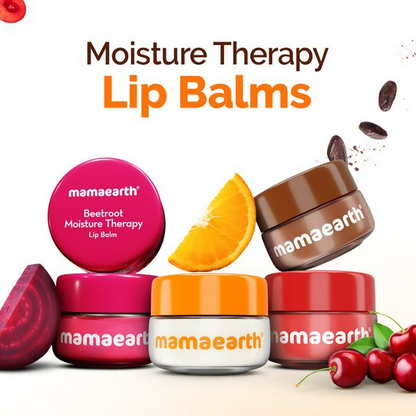 Mamaearth Vitamin C Moisture Therapy Lip Balm SPF 50 with Vitamin C & Honey For Lip Lightening - 15 gm