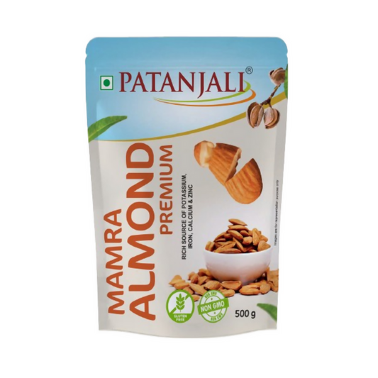 Patanjali Mamra Almond Premium - 500 gm