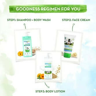 Mamaearth Milky Soft Head to Toe Wash With Oats, Milk & Calendula For Babies - 400 ml