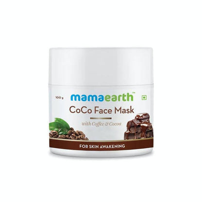 Mamaearth CoCo Face Mask with Coffee & Cocoa for Skin Awakening - 100 gm