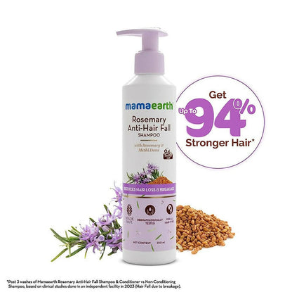 Mamaearth Rosemary Anti Hair Fall Shampoo - 250 ml