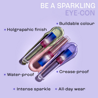 Sugar Play High Key Chrome Eyeshadow - 01 Straight Fire - 4.2 ml