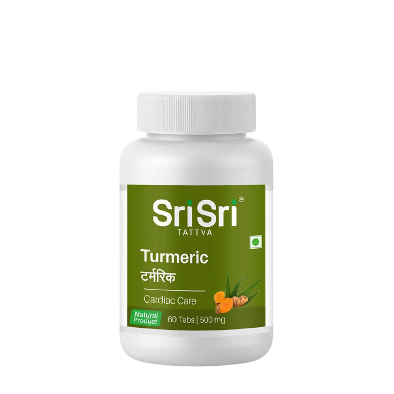 Sri Sri Tattva Turmeric Cardiac Care Tablets - 60 Tablets