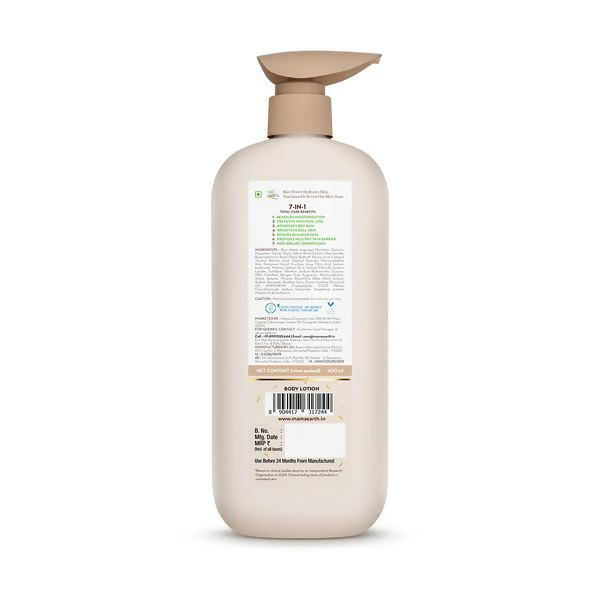 Mamaearth Rice Water Hydrating Body Lotion - 400 ml