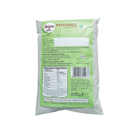 Patanjali Bajra Atta - 500 gm - Pack of 3