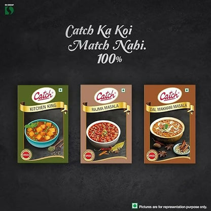 Catch Masala Powder Combo - Kitchen King 100 gms + Rajma Masala 100 gms + Dalmakhani Masala 100 gms - combo