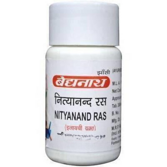 Baidyanath Jhansi Nityanand Ras - 40 tabs