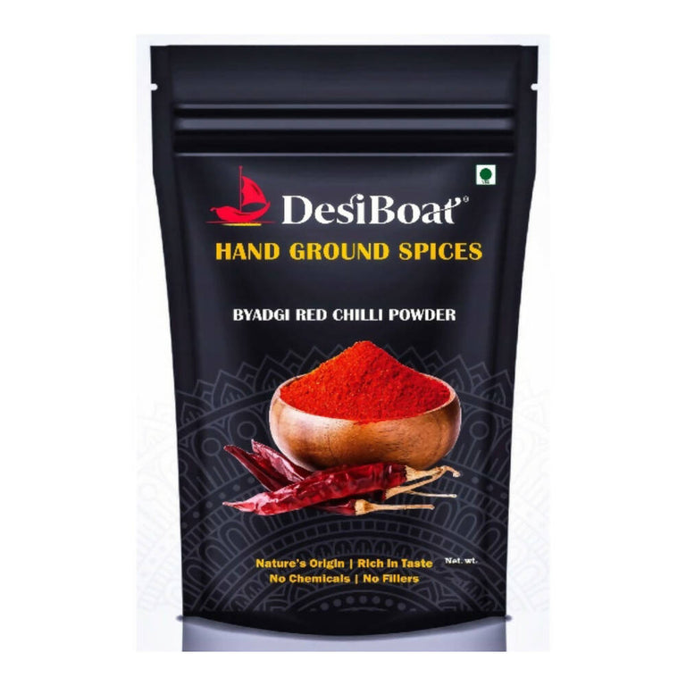 DesiBoat Bydagi Red Chilli Powder - 50 gm
