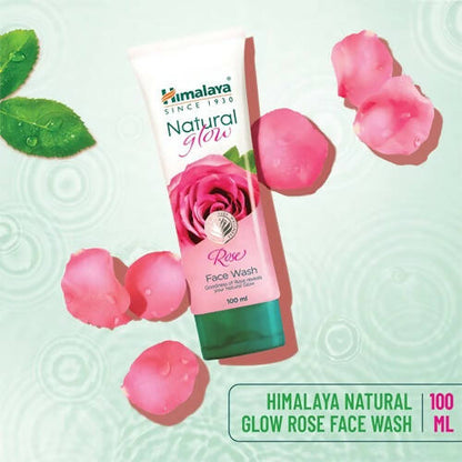 Himalaya Natural Glow Rose Face Wash - 50 ml