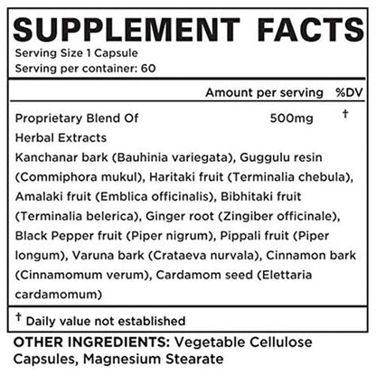 Patanjali Kanchnar Guggul - 40 Tablets - Pack of 1