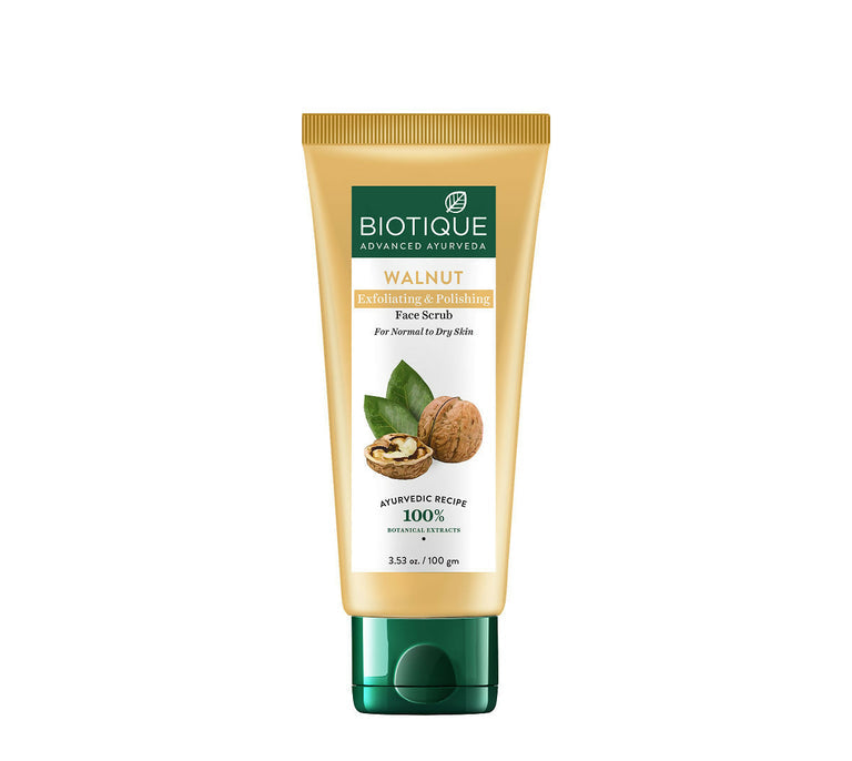 Biotique Bio Walnut Exfoliating & Polishing Scrub - 100 gm