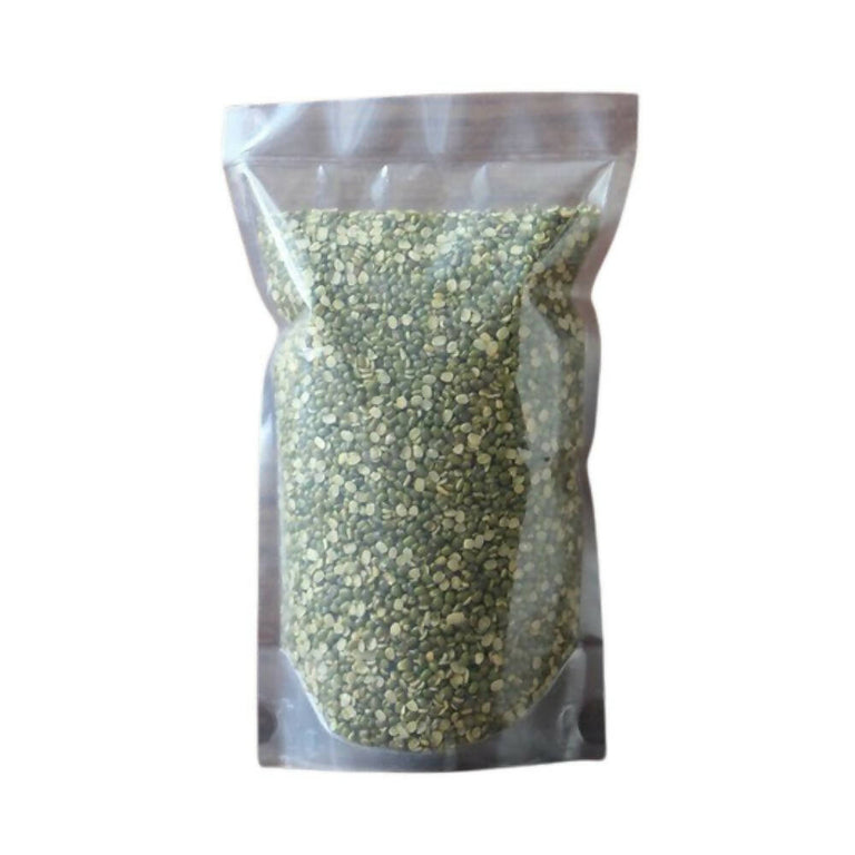 Satjeevan Organic Moong Dal Chilka - 500 gm