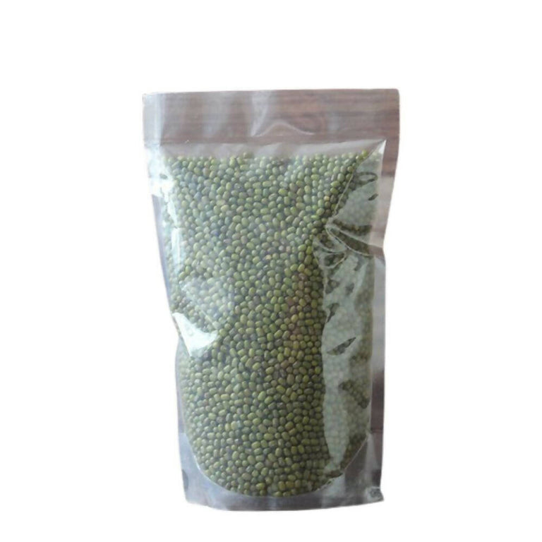 Satjeevan Organic Moong Green Whole - 500 gm