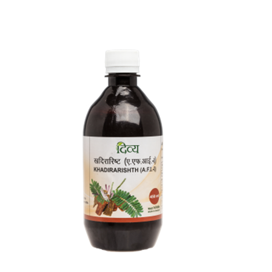 Patanjali Divya Khadirarishth - 450 ml - Pack of 1