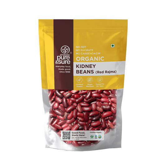 Pure & Sure Organic Kidney Beans / Rajma - 500 gm