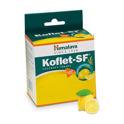 Himalaya Herbals Koflet-SF Lozenges - Ginger Mint - 60 tabs
