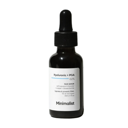 Minimalist Hyaluronic + PGA 2% Face Serum - 30 ml