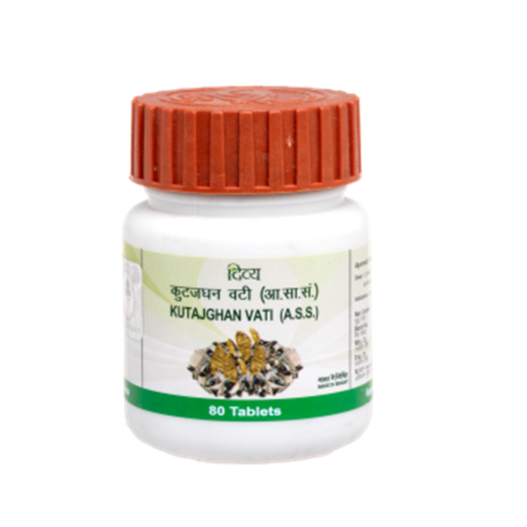 Patanjali Kutajghan Vati - 80 tabs - Pack of 1