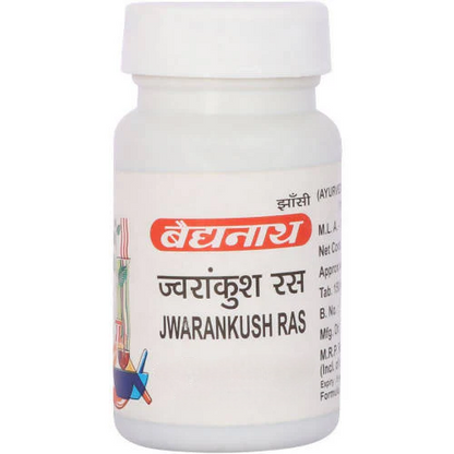 Baidyanath Jhansi Jwarankush Ras Tablets - 80 Tabs