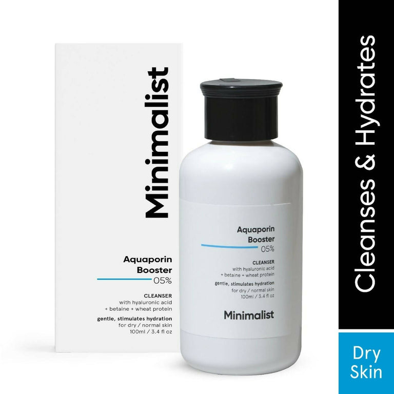 Minimalist Aquaporin Booster 05% Cleanser - 100 ml