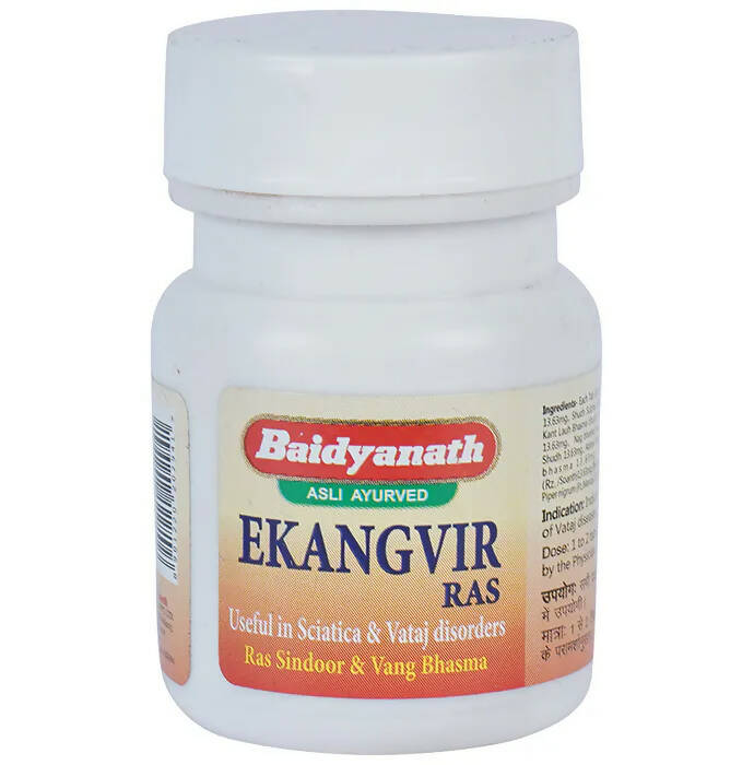Baidyanath Jhansi Ekangvir Ras - 20 tabs
