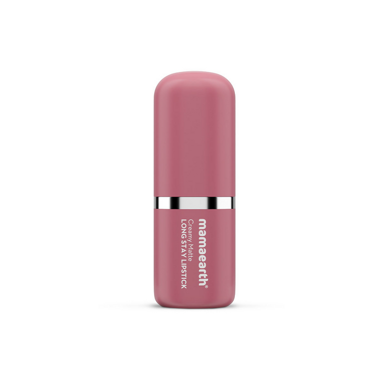 Mamaearth Creamy Matte Long Stay Lipstick - Mauve Bloom - 4.2 gm