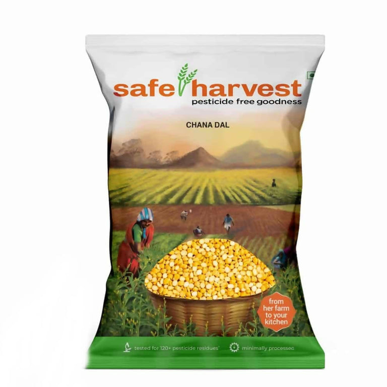 Safe Harvest Chana Dal - 500 gm