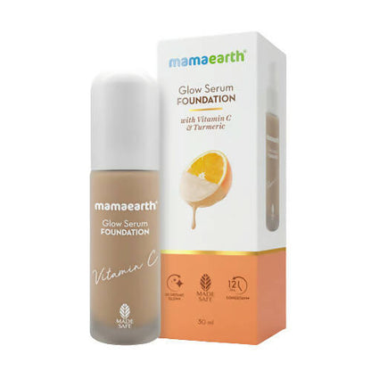 Mamaearth Glow Serum Foundation-Natural Glow - 30 ml