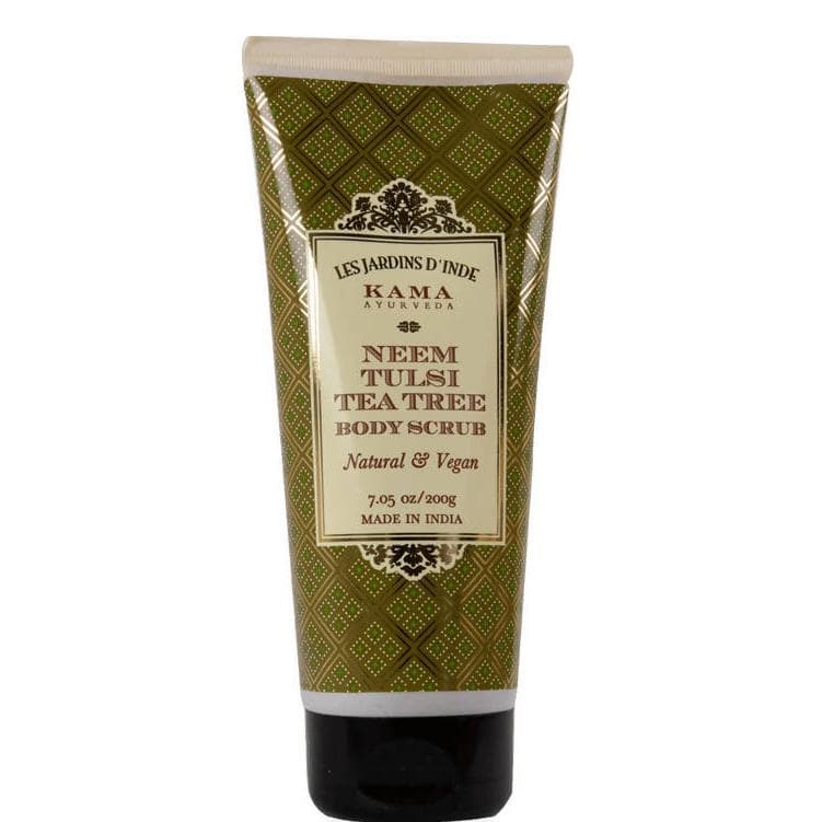 Kama Ayurveda Neem Tulsi Tea Tree Body Scrub 200gm - 200 gm