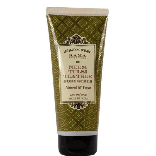 Kama Ayurveda Neem Tulsi Tea Tree Body Scrub 200gm - 200 gm