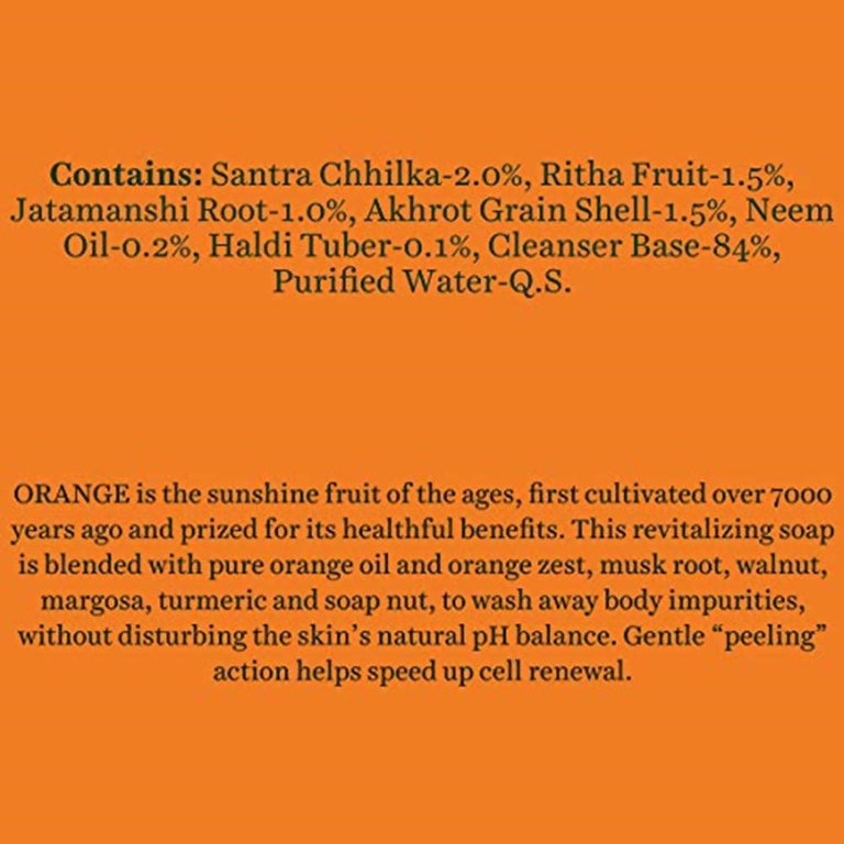 Biotique Orange Peel Revitalizing Body Soap