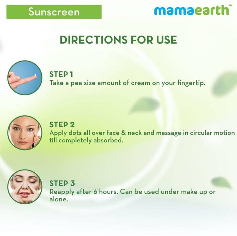 Mamaearth Ultra Light Indian Sunscreen For Sun Protection - 50ml