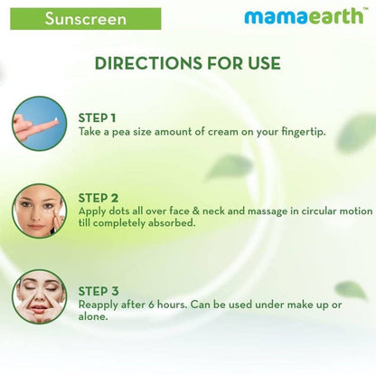 Mamaearth Ultra Light Indian Sunscreen For Sun Protection - 50ml