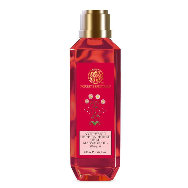 Forest Essentials Ayurvedic Herb Enriched Head Massage Oil Bhringraj - 50 ml