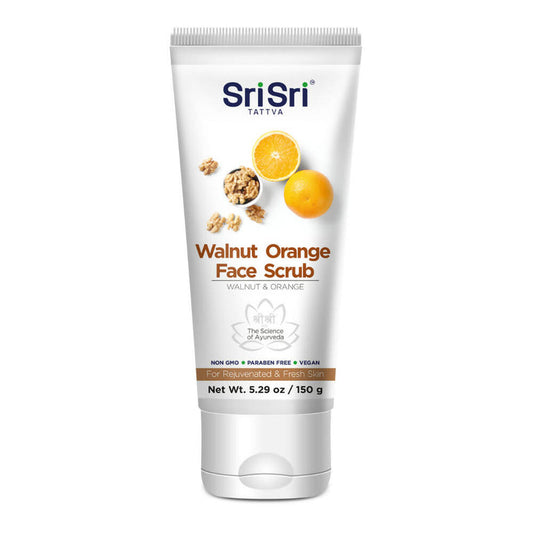 Sri Sri Tattva USA Walnut Orange Face Scrub - 150 gm