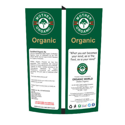 Mother Organic Soyabeen Whole - 500 gm