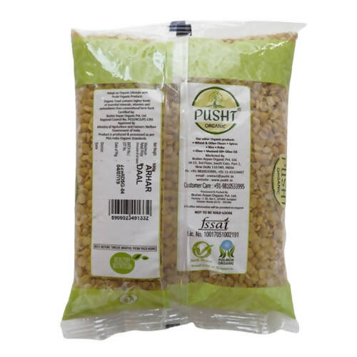 Pusht Organic Arhar Dal (Toor (Tur) Dal) - 1 kg