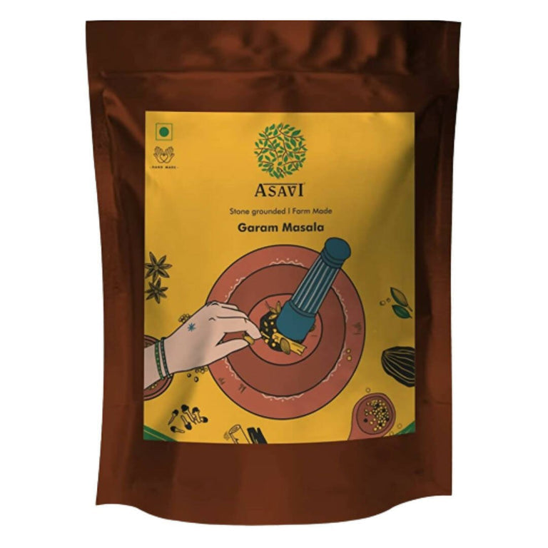 Asavi Stone Grounded Garam Masala Powder - 250 gm