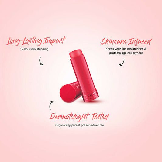 Biotique Lipshine Lip Balm SPF 20 - Plum - 4 gm