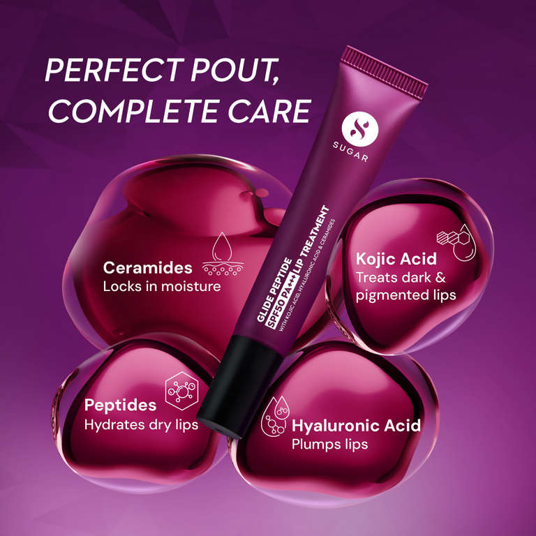 SUGAR Glide Peptide SPF50 PA+++ Lip Treatment - 04 Mocha Melt - 10 ml
