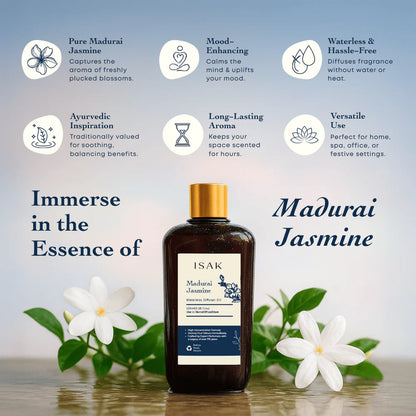 ISAK Madurai Jasmine Waterless Diffuser Oil