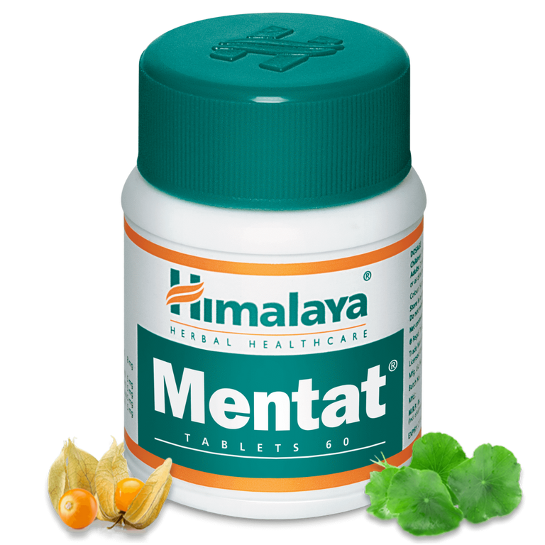 Himalaya Herbals Mentat Tablets - 60 tabs - Pack of 1