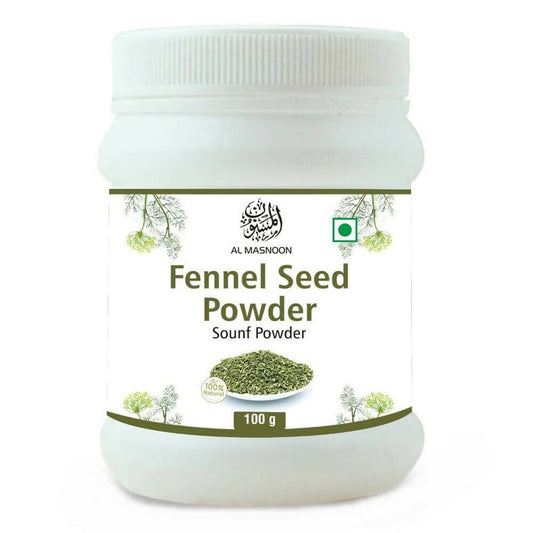 Al Masnoon Fennel Seed Powder - 100 gm - Pack of 2