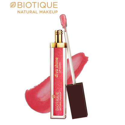 Biotique Diva Shine Lip Gloss - Dew Me Up - 3 ml