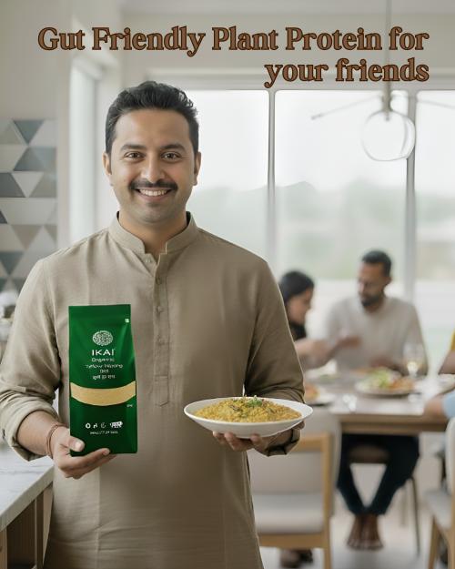 IKAI Organic Yellow Moong Dal - 500 gm