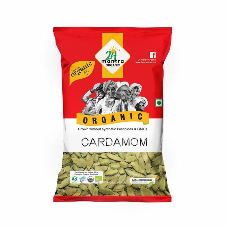 24 Mantra Organic Cardamom - 50 gm